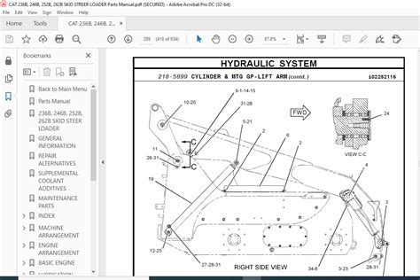 cat 246 skid steer used parts|cat 246 parts manual.